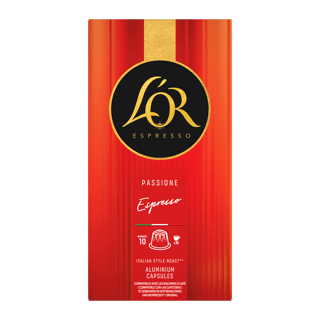 4057886  L'OR Passione Rossa Espresso NCC x 10 caps, 52g 1 Hero Image